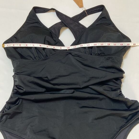 Shapellx Smart Sculp Plunge Cutout One-Piece Swimsuit - Picture 5 of 8